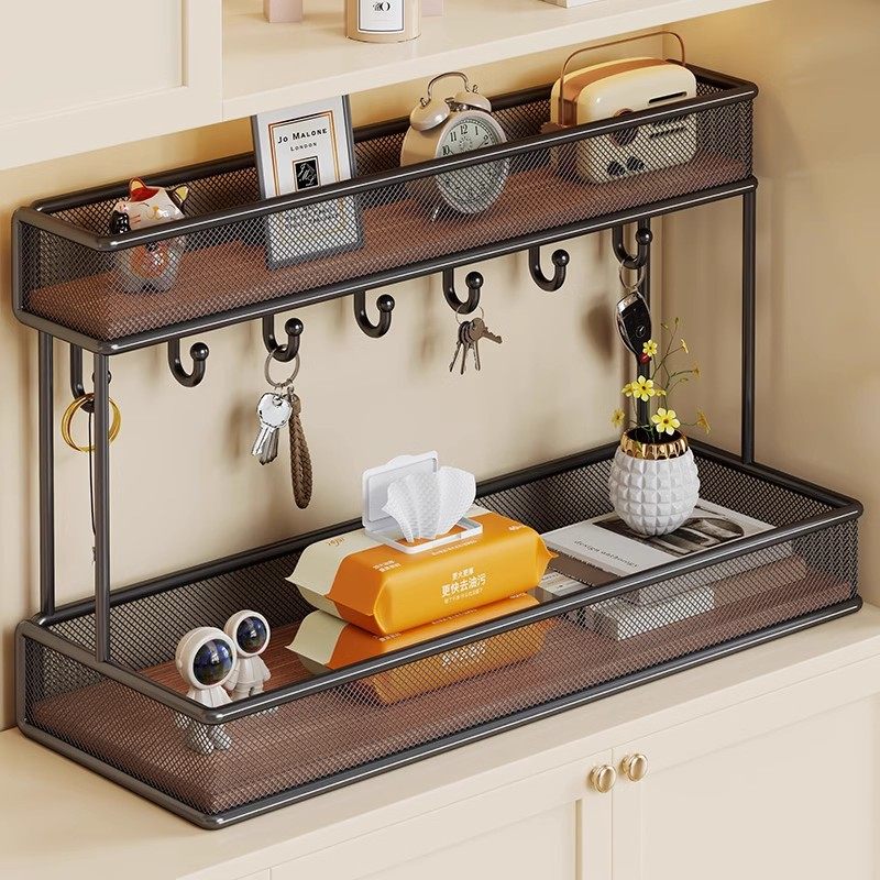 玄关置物架门口放钥匙收纳盒入户鞋柜上摆件展示架门厅整理盒神器,收纳整理,钥匙收纳盒,淘宝优惠券,粉丝福利购,淘宝优惠卷