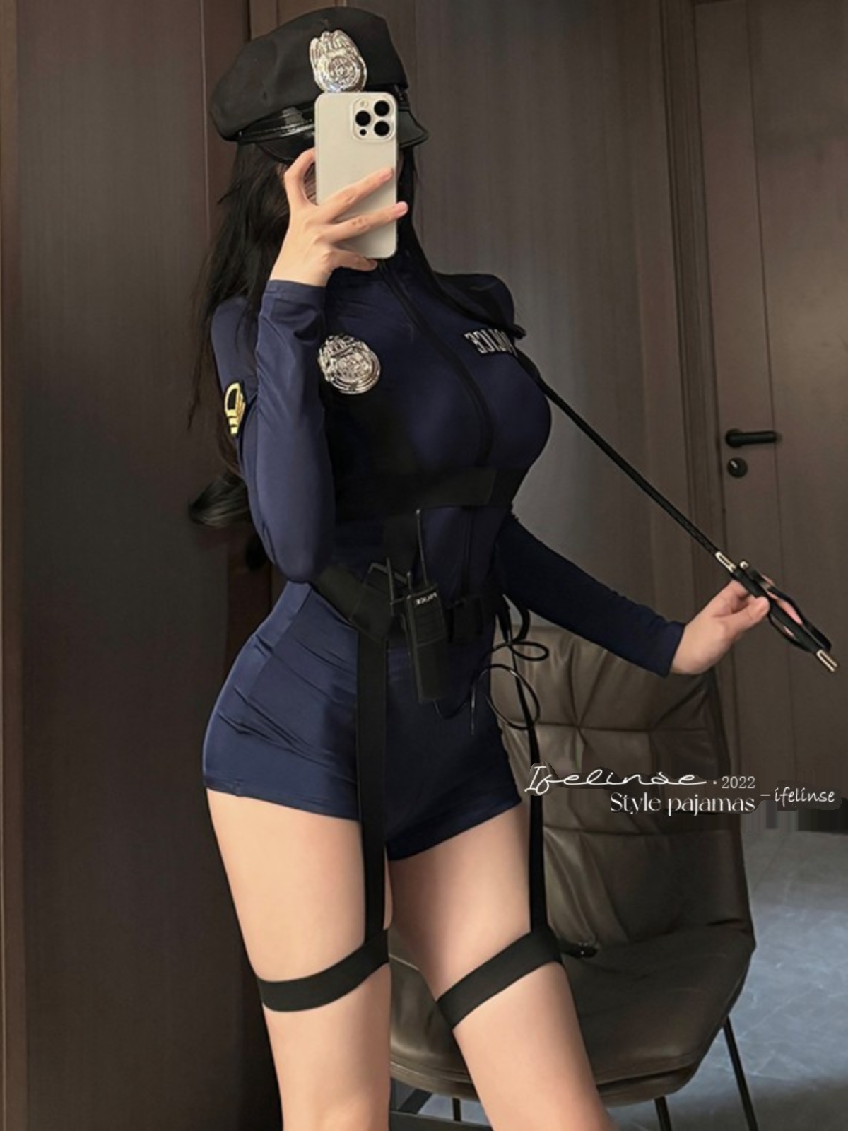 性感内衣2024新款性感女cos制服睡裙纯欲趣味睡衣御姐连体衣大码