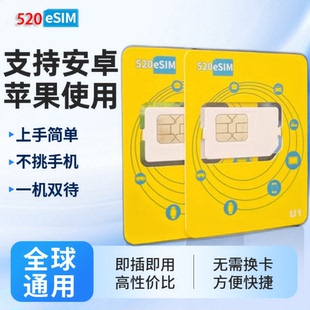 520eSIM 英飞凌进口芯片210K 替代小白卡 安卓读写 苹果STK切换