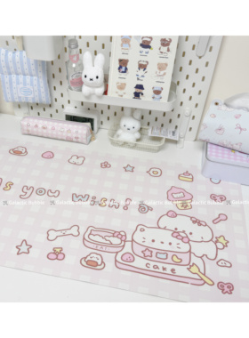 原创设计皮革桌垫防水装饰拍照背景餐垫鼠标垫小红书同款