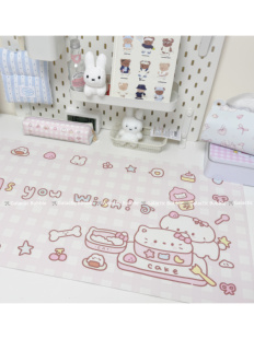 原创设计皮革桌垫防水装饰拍照背景餐垫鼠标垫小红书同款