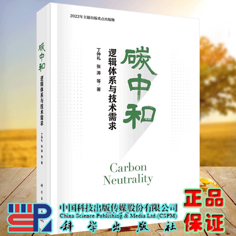 现货碳中和逻辑体系与技术需求丁仲礼张涛等著科学出版社9787030732859