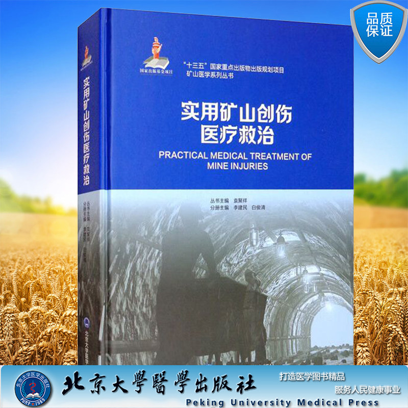正版现货 实用矿山创伤医疗救治 国家出版基金项目七 李建民北京大学医学出版社9787565912252