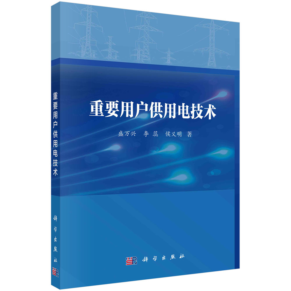 现货正版平装胶订重要用户供用电技术盛万兴科学出版社 9787030735492