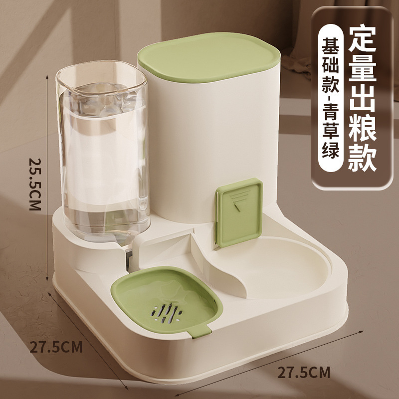 自动喂食器猫碗狗碗狗盆饮水一体