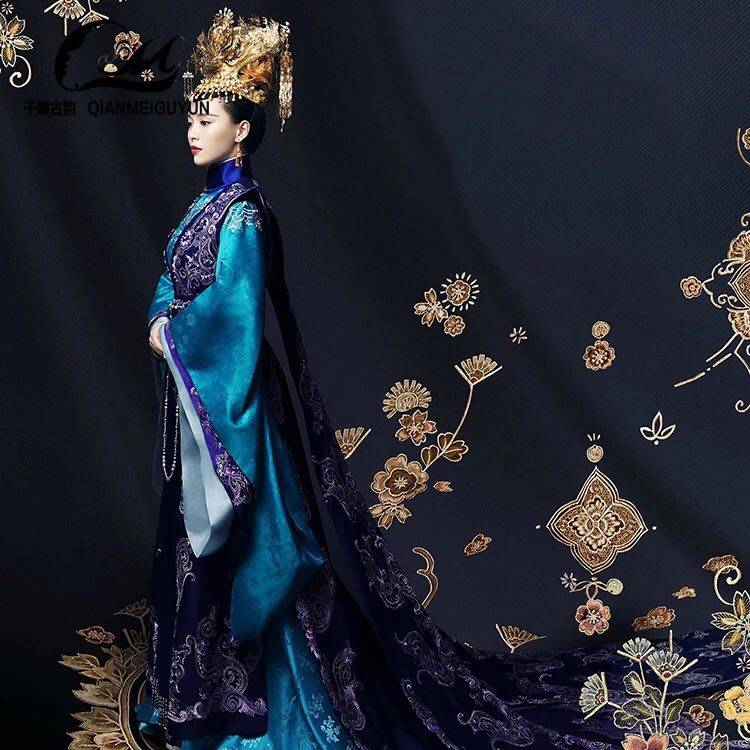 出租影视古装锦绣未央同款古装唐嫣李未央同款汉服古装皇后贵妃装