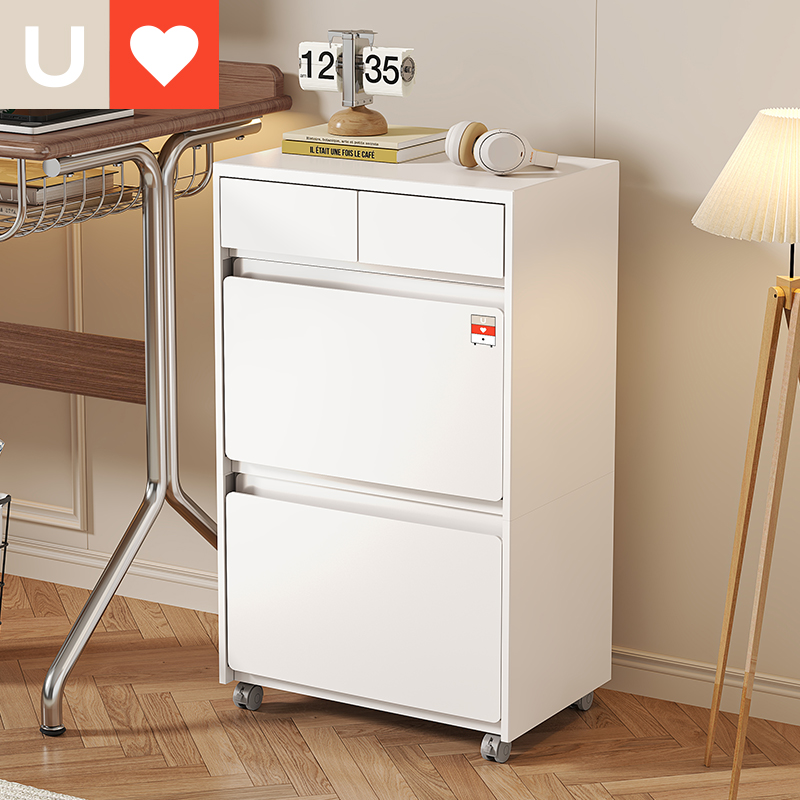 收纳柜家用卧室抽屉式翻斗柜