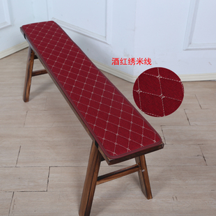 定制长椅长凳坐垫长条垫实木板凳长沙发凳子垫子长方形长条椅垫