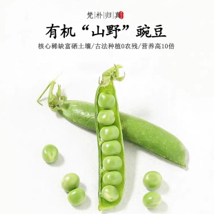 【不仅有机而且富硒】山野豌豆 0农残0添加高营养 现采/顺丰空运