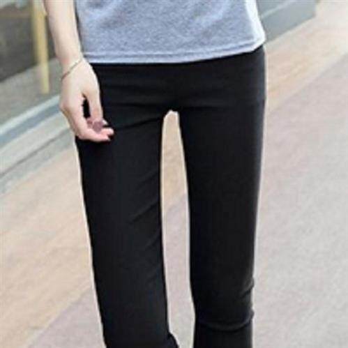 2019新款打底裤女黑色韩版外穿春季高腰外穿显瘦弹力铅笔长裤子女|ruв категории Женская одежда, брюки, брюки - от Buy2taobao.com для оказания профессиональной услуги покупки агента Taobao
