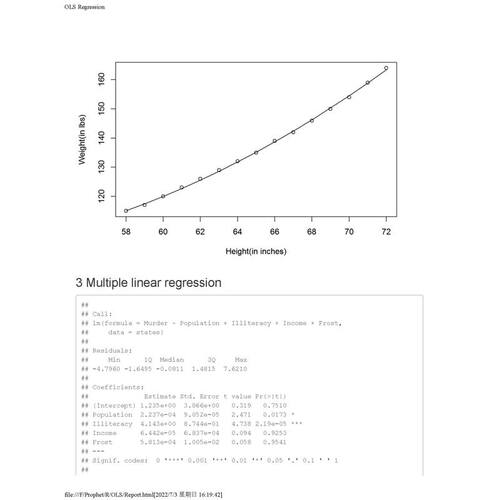 OLS回归/简单线性回归/多项式/多元线性回归/SPSS/R/Stata/SAS