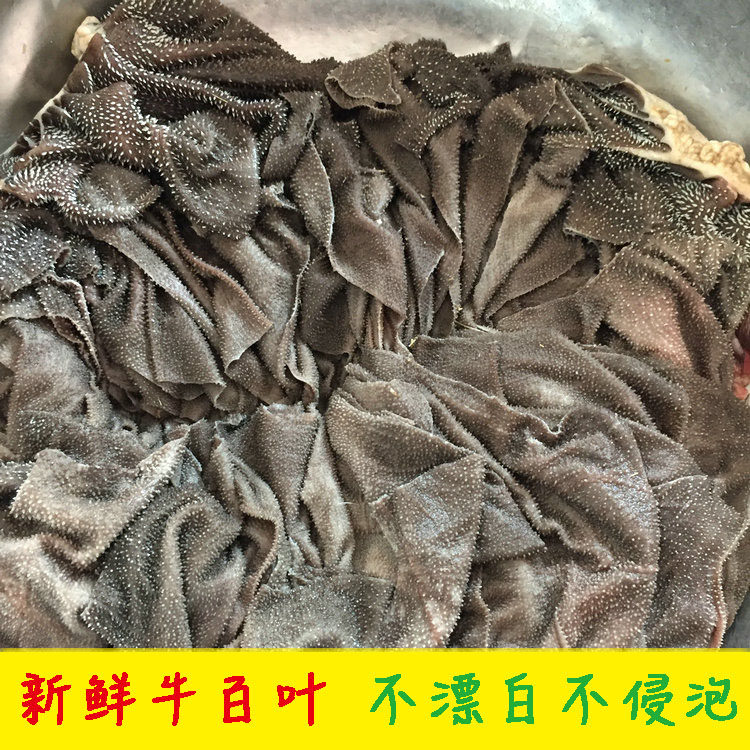 【牛百叶 不漂白、拒绝水泡发】新鲜牛毛肚牛百叶千层牛肚牛毛肚