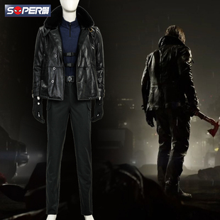 super漫生化危机9里昂cos服游戏同款cosplay服装全套男装定制外套