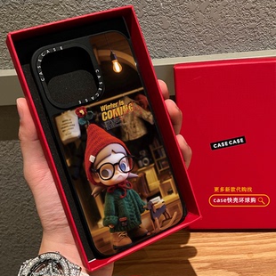 复古毛衣装Zsiga嘎姐适用iphone17promax手机壳16pro苹果15磁吸MagSafe镜面14plus时尚13甜酷12保护套Air