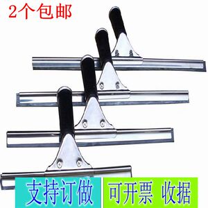 不锈钢玻璃刮水器家用擦窗擦玻璃器伸缩杆玻璃刷子清洁器刮刀包邮