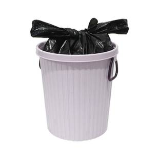 黑色手提式加厚垃圾袋背心式塑料袋家用厨房办公室等中大号垃圾袋