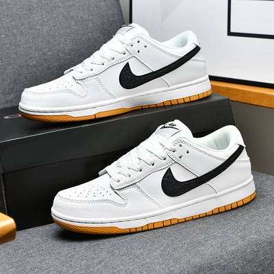 莆田aj男鞋低帮sb白生胶联名dunk影子灰休闲板鞋女轻便运动小白鞋