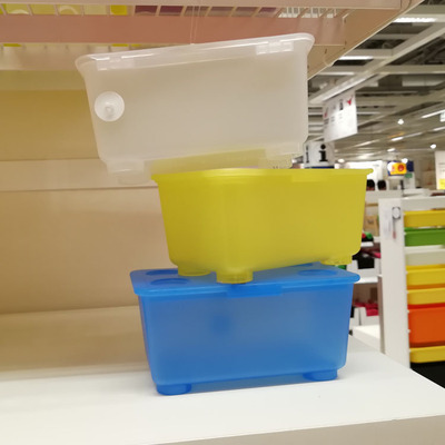 宜家正品国内广东代购附盖储物盒