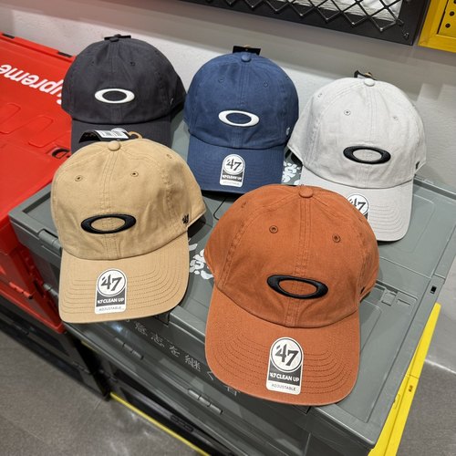 欧克利刺绣棒球帽鸭舌帽