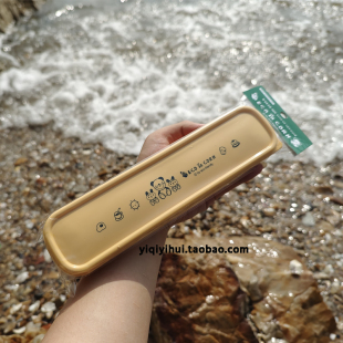 韩国原装 进口ECO玉米材料勺筷盒旅行抗菌便携餐具盒勺筷携带盒子