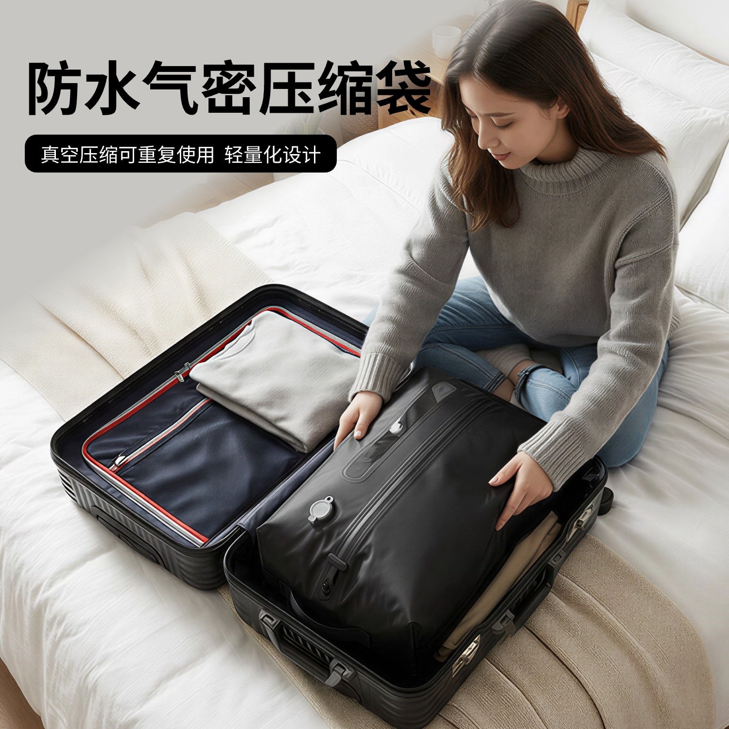 CHAOFANJI 真空压缩袋旅行出差衣物便携行防潮防水李箱收纳包,收纳整理,其他收纳袋,淘宝优惠券,粉丝福利购,淘宝优惠卷