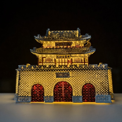 台儿庄树脂亮灯冰箱贴