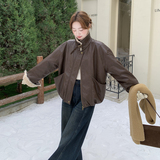 PU兔绒短外套2B148-9958P235K358，女装短外套，2B148