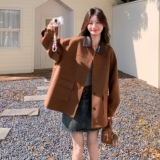 新款麂皮绒外套2B148-9921P175K268，女装短外套，2B148