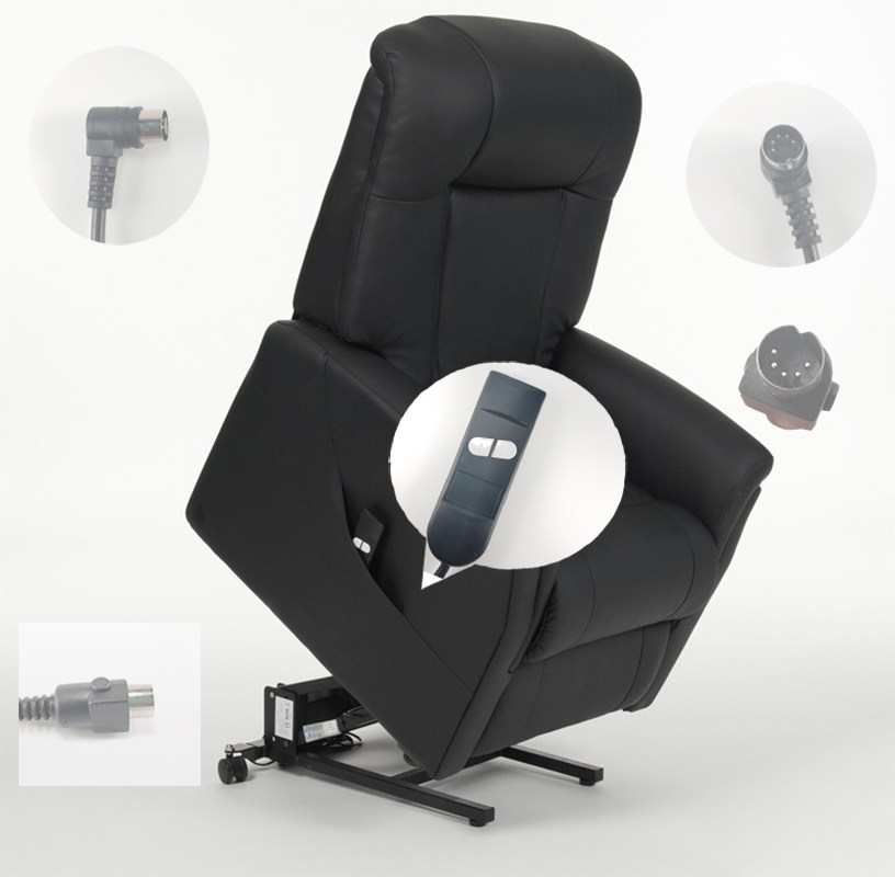 电动沙发足疗椅护理床配件推杆手持式有线开关控制器手控器手柄