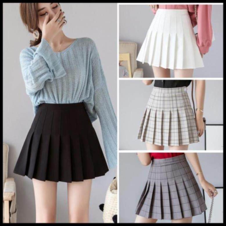 黑底百拆春夏裙半身下半身百褶夏季仙气波点裙裙子春外出短裙女半|ruв категории Женская одежда, юбка - от Buy2taobao.com для оказания профессиональной услуги покупки агента Taobao