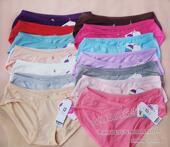 满6条 14色 伊心人6368莫代尔竹纤维低腰女士低腰内裤 包邮 专柜正品