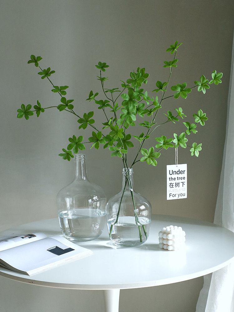 服装店铺装饰高品质日本胶片吊钟北欧仿真植物摆件马醉木客厅假花