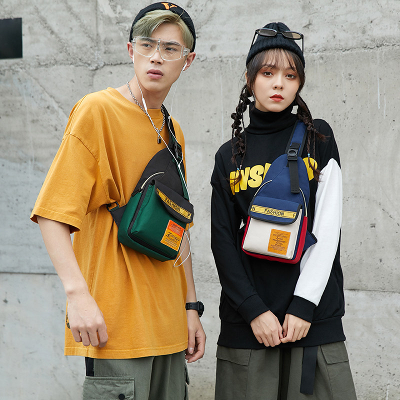 花木馬中性男女同款胸包女2021新款潮ins超火胸前包斜挎單肩包男在類目 箱包皮具/熱銷女包/男包, 女士包袋中 - 來自Buy2taobao.com提供專業的淘寶代購服務