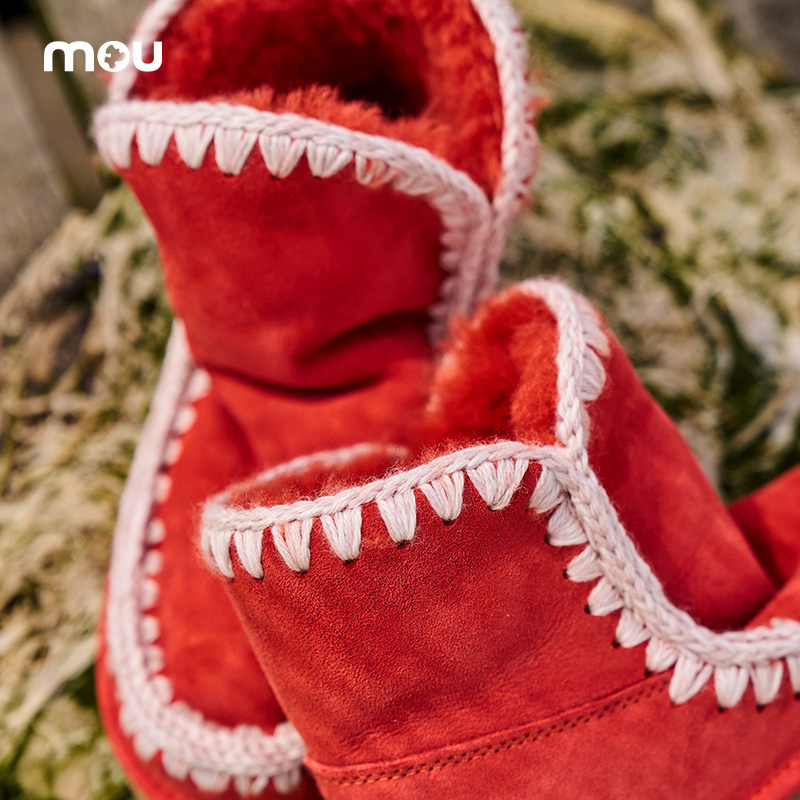 mou爱斯基摩经典雪地靴