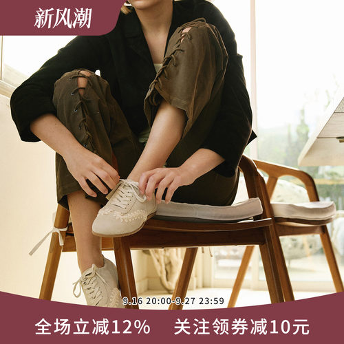 MOU新款芭蕾舞休闲女鞋