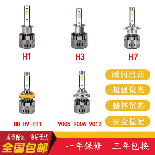 ledh11聚光超亮改装大灯