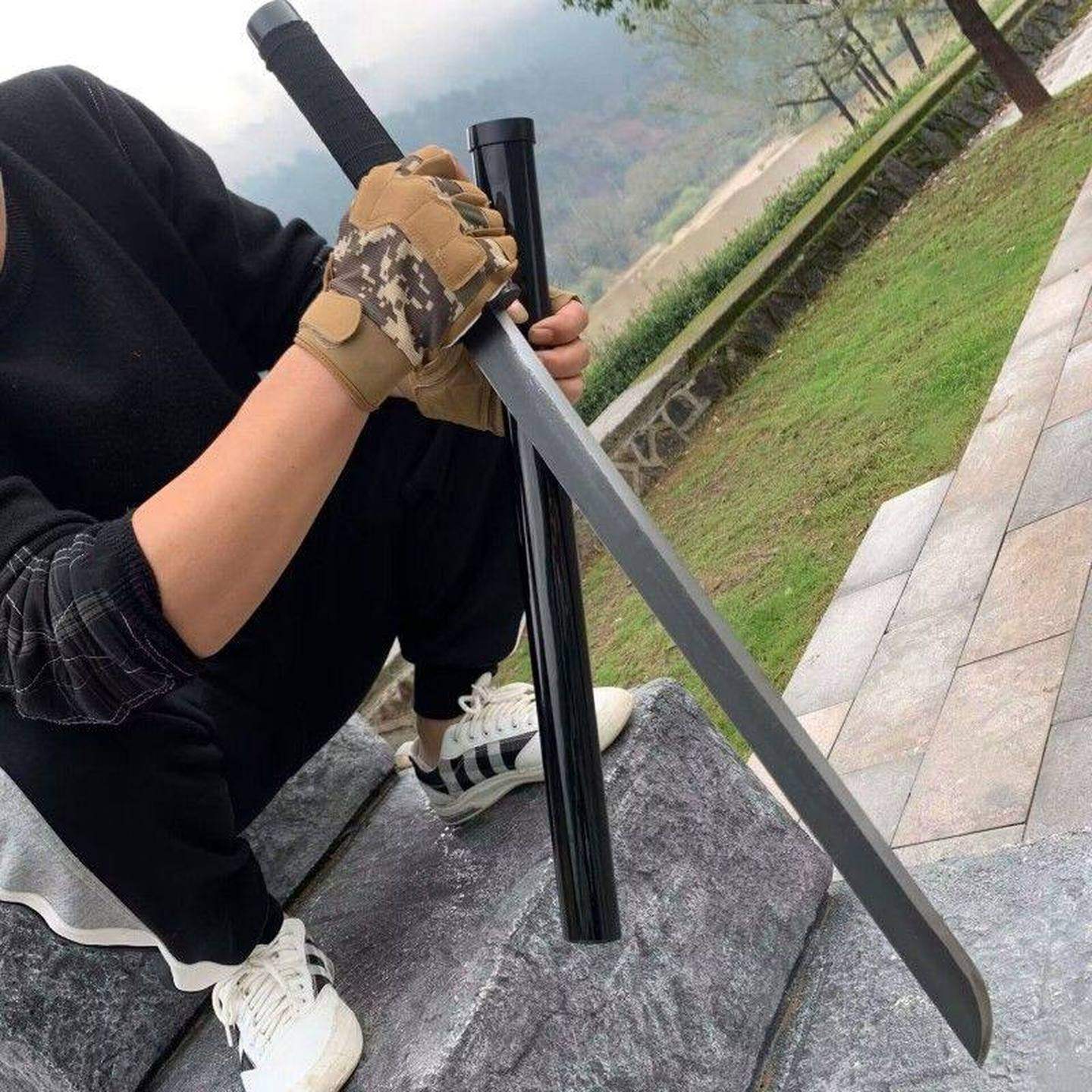 大刀直刀短刀收藏开荒自驾唐横刀刀剑生存刀防身唐剑剑武器未开刃,运动/瑜伽/健身/球迷用品,剑,淘宝优惠券,粉丝福利购,淘宝优惠卷