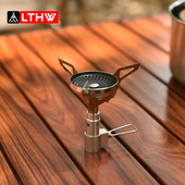 LTHW旅腾户外炉具野营野炊气炉迷你灶头轻焰一体式 炉头 便携折叠式