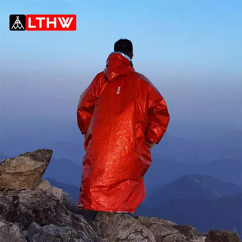 LTHW旅腾户外急救毯反热保温毯登山防寒防风求生应急反光衣保暖衣