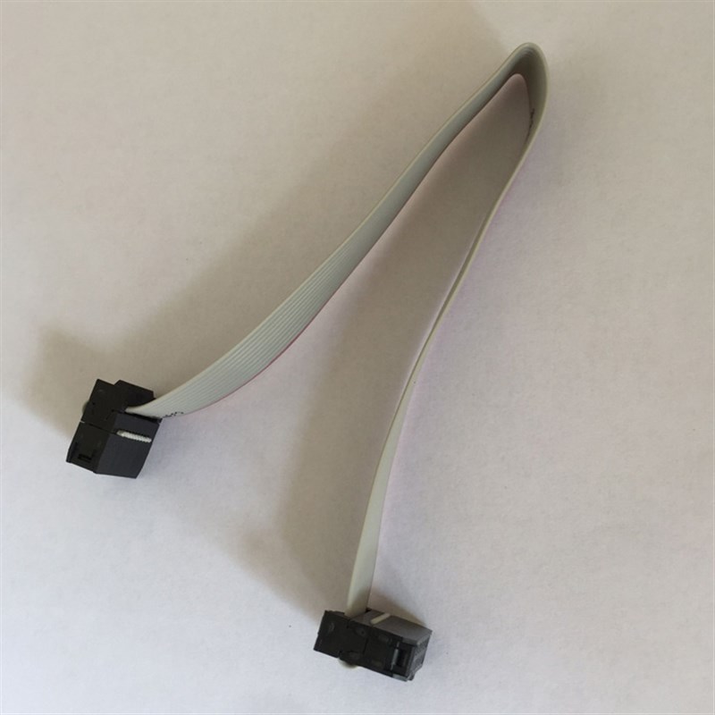 10针排线 0PIN 2.54MM间距  下载器扁平线  成品仿真器排线