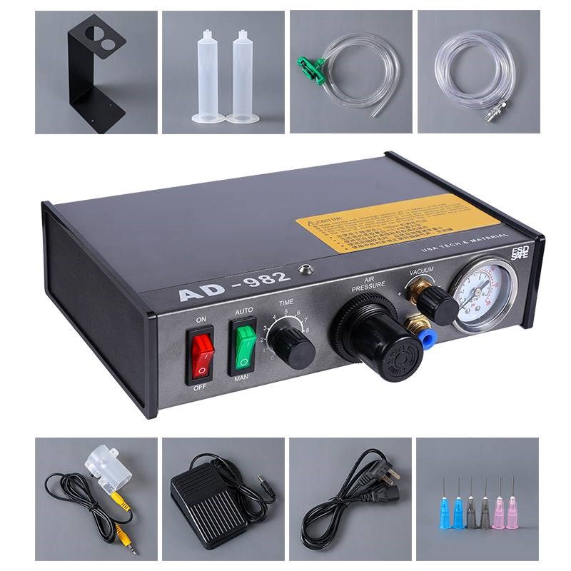 自动点胶机983A全自动AB胶滴胶机打胶机手动硅胶灌胶机uv胶注胶机