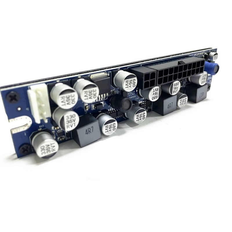 19V宽压DC-ATX  200yW直流电源模块台式机静音无风扇电源转换板