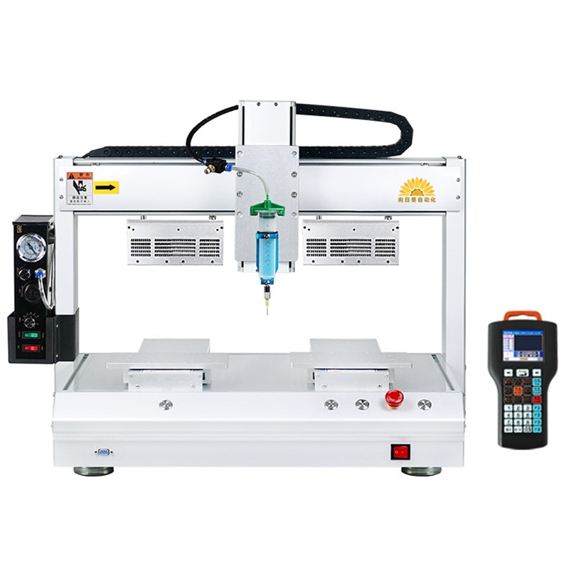 全自动点胶机UV胶点胶带固化AB胶硅胶密封胶涂胶机线束端子打胶机