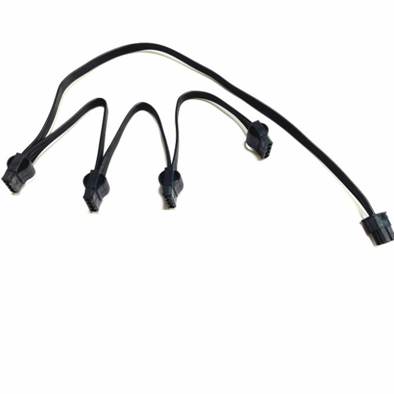 金河田王者850XT 750XT V700 V600W模M组电源线显卡CPU硬盘风扇线