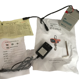 天辰万泰锐力友声四方百鹰吊秤电子秤配件7.5V1000ah充电器1A