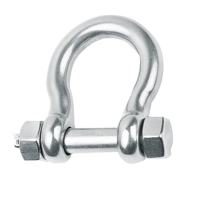 304不锈钢弓形卸扣D形卸v扣起重卸扣吊钩U型卸扣吊环卡环马蹄卡扣