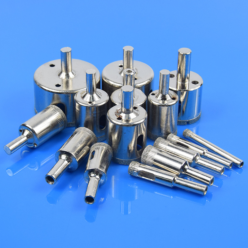 金刚砂玻璃开孔器玻璃钻头瓷砖钻孔取孔佛珠玉石磨圆玻化砖大理石