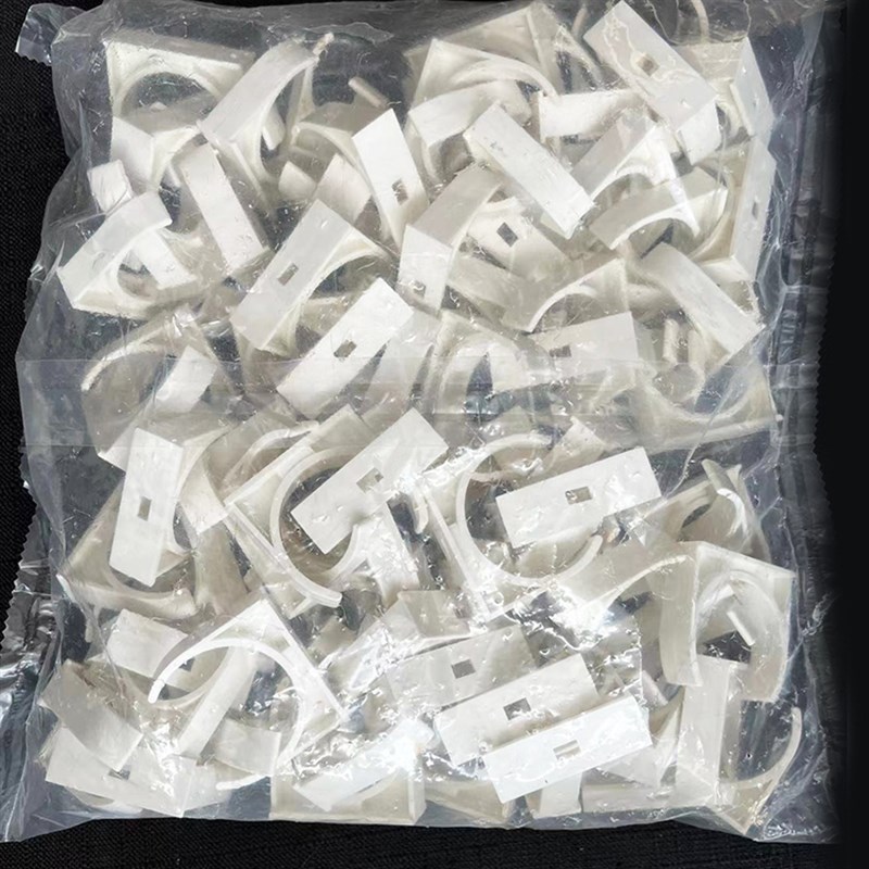 20pvc迫码卡管卡固定16线管管夹25塑料u型卡扣3240平卡50mm墙卡座