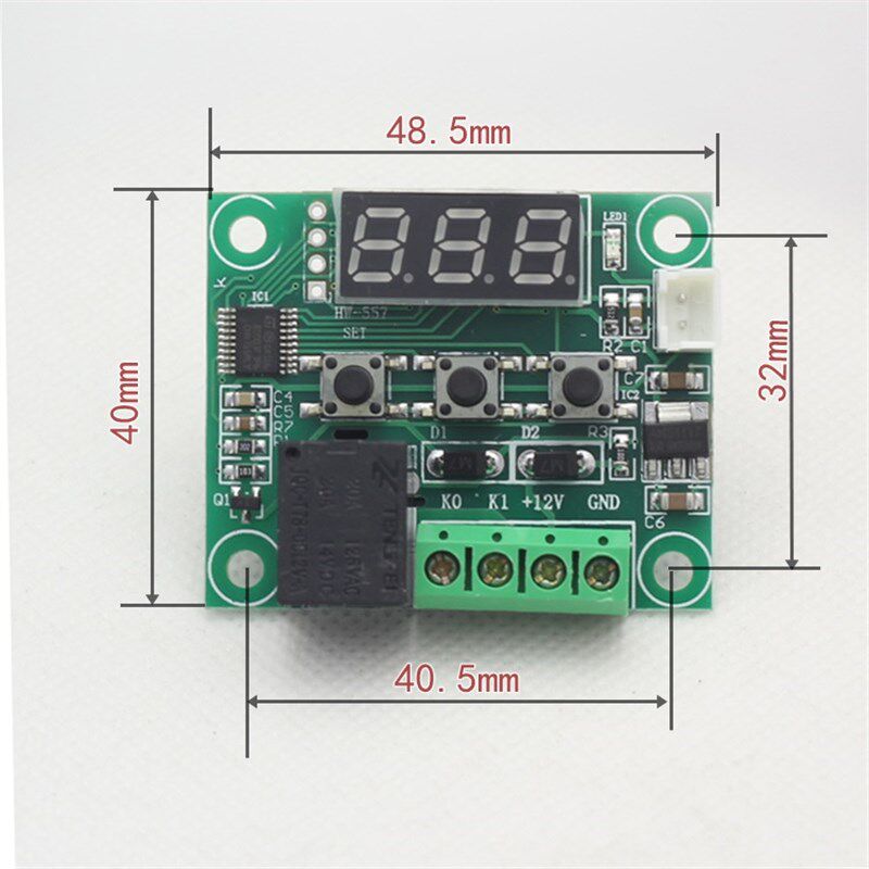 微型数显温控仪12v 24v 其它配件