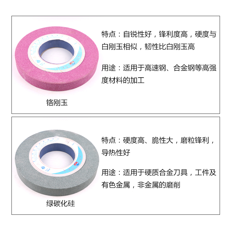 磨床砂轮片陶瓷砂轮棕刚玉平形砂轮绿碳化硅白刚玉砂轮片砂轮磨盘